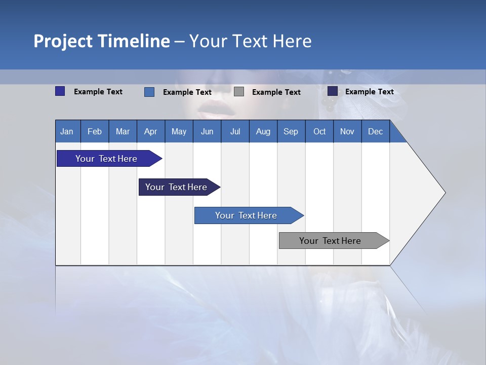 Christmas Women Collage PowerPoint Template