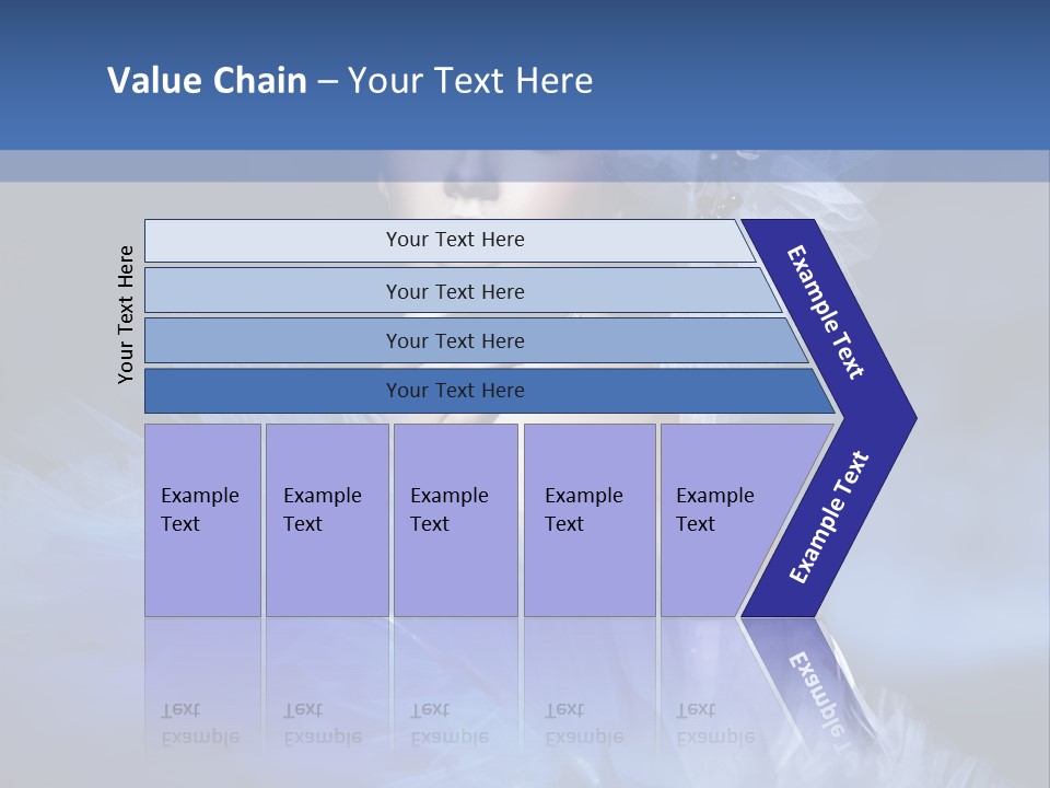 Christmas Women Collage PowerPoint Template