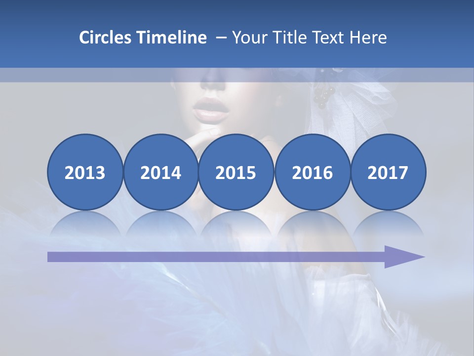 Christmas Women Collage PowerPoint Template