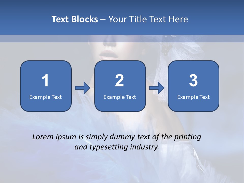 Christmas Women Collage PowerPoint Template