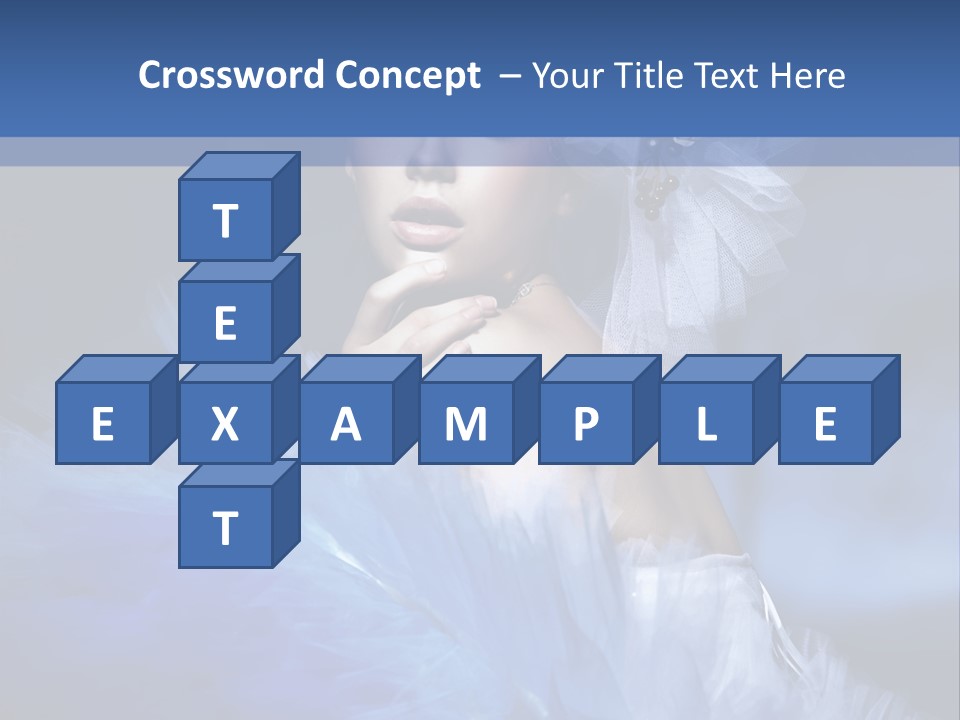 Christmas Women Collage PowerPoint Template