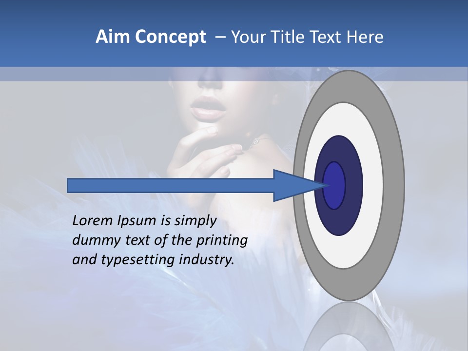 Christmas Women Collage PowerPoint Template