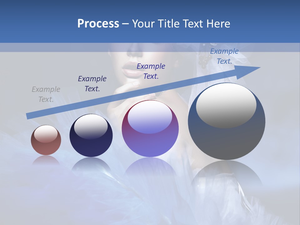 Christmas Women Collage PowerPoint Template