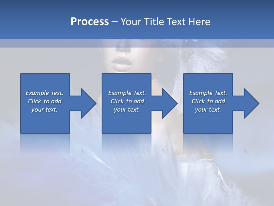 Christmas Women Collage PowerPoint Template