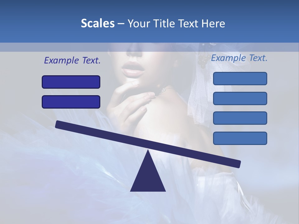 Christmas Women Collage PowerPoint Template