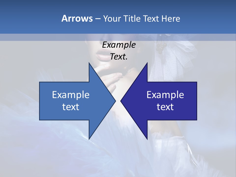 Christmas Women Collage PowerPoint Template