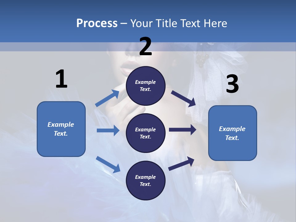 Christmas Women Collage PowerPoint Template