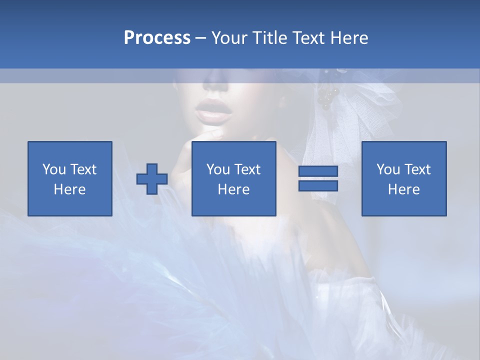 Christmas Women Collage PowerPoint Template
