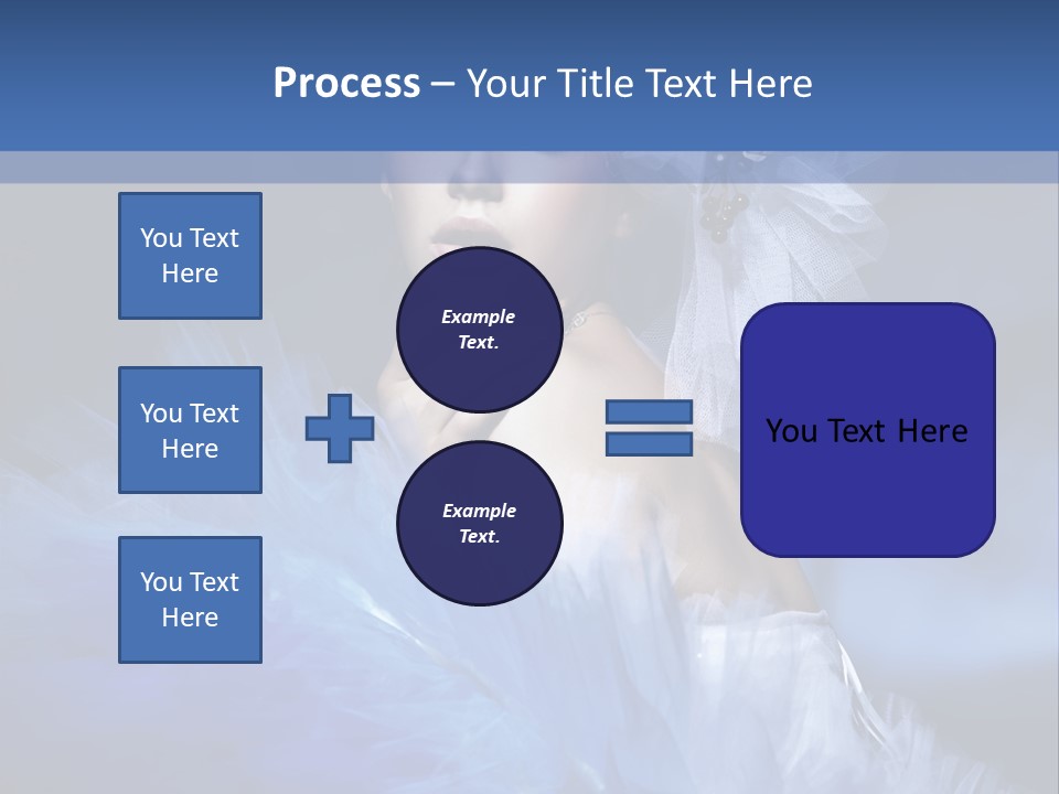 Christmas Women Collage PowerPoint Template