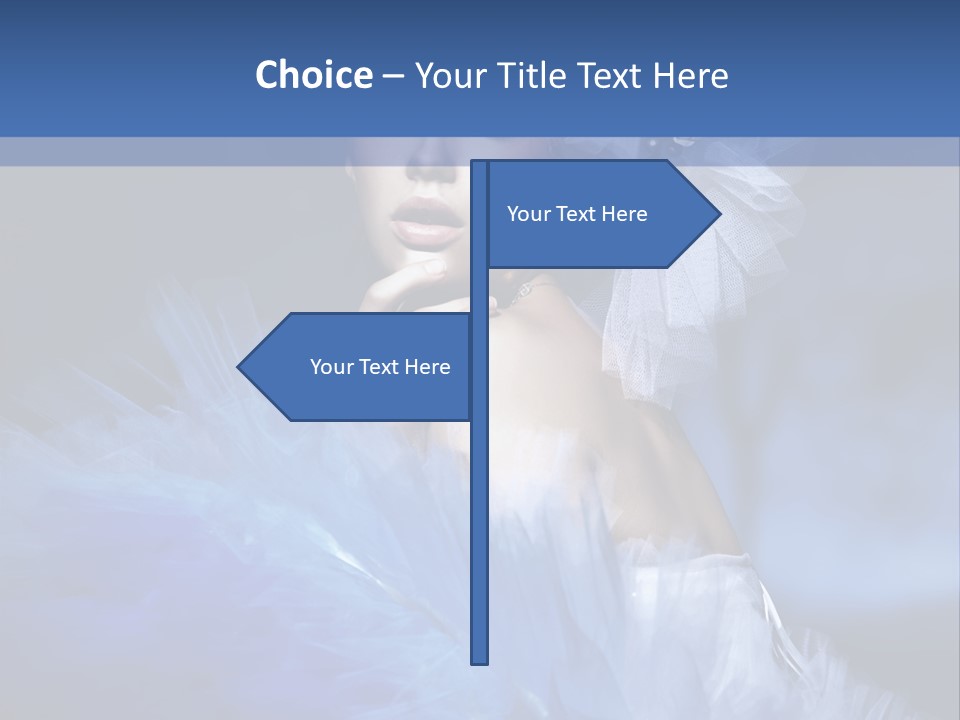 Christmas Women Collage PowerPoint Template