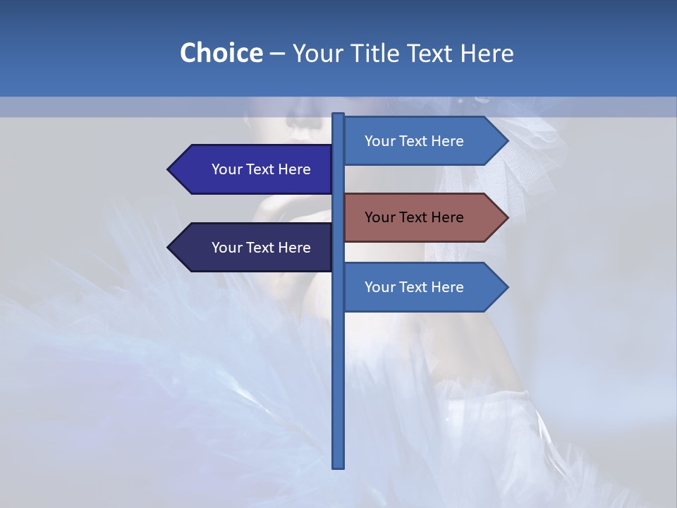 Christmas Women Collage PowerPoint Template