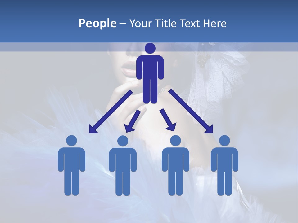 Christmas Women Collage PowerPoint Template