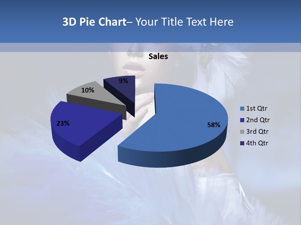 Christmas Women Collage PowerPoint Template