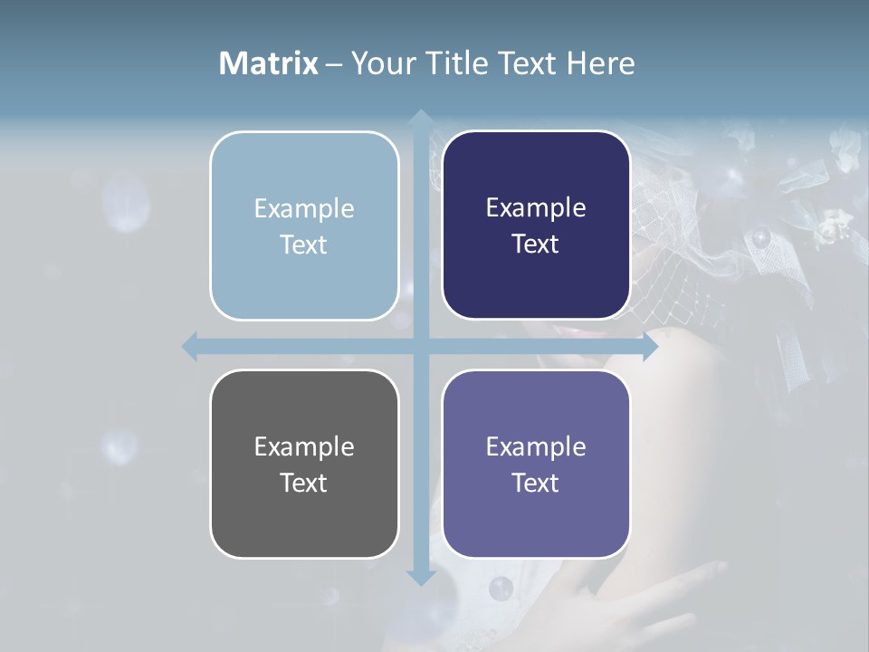 Female Girl Beauty PowerPoint Template