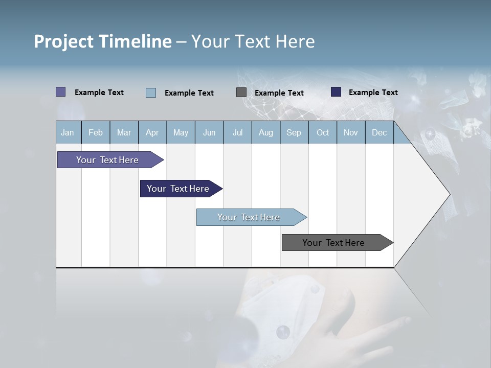 Female Girl Beauty PowerPoint Template