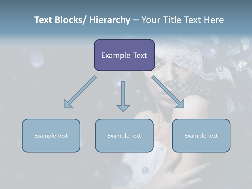 Female Girl Beauty PowerPoint Template