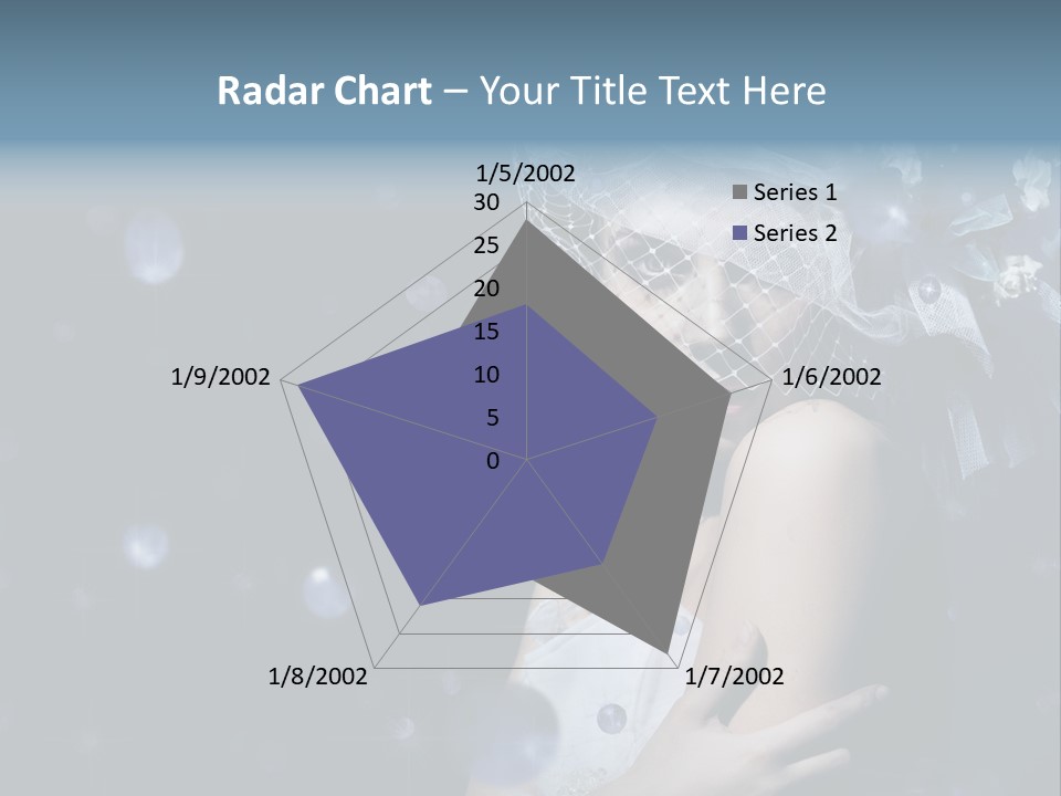 Female Girl Beauty PowerPoint Template