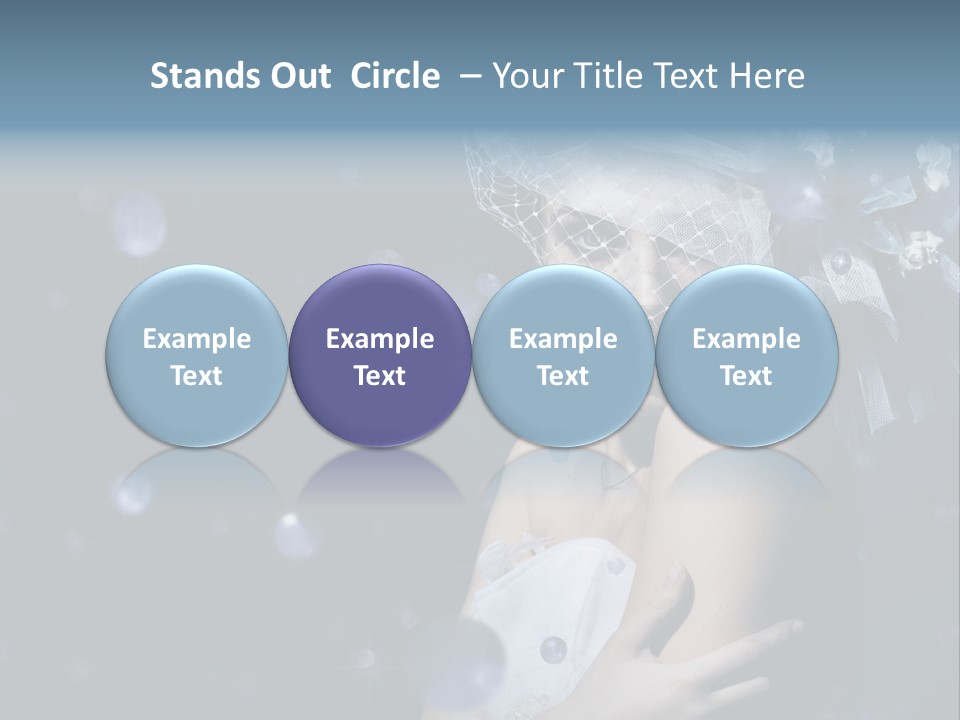 Female Girl Beauty PowerPoint Template