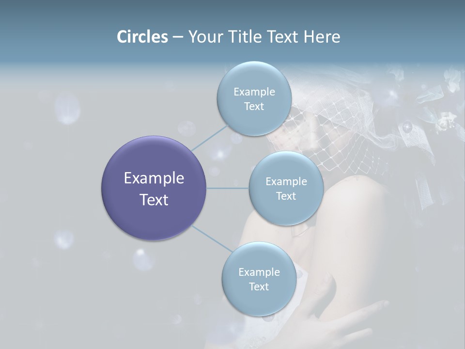 Female Girl Beauty PowerPoint Template