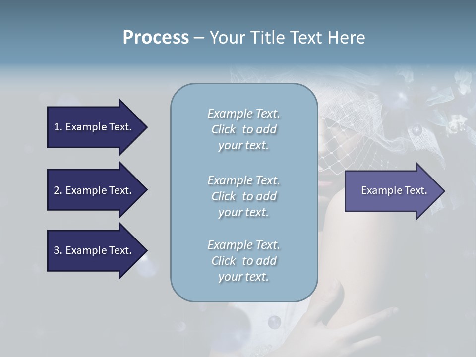 Female Girl Beauty PowerPoint Template