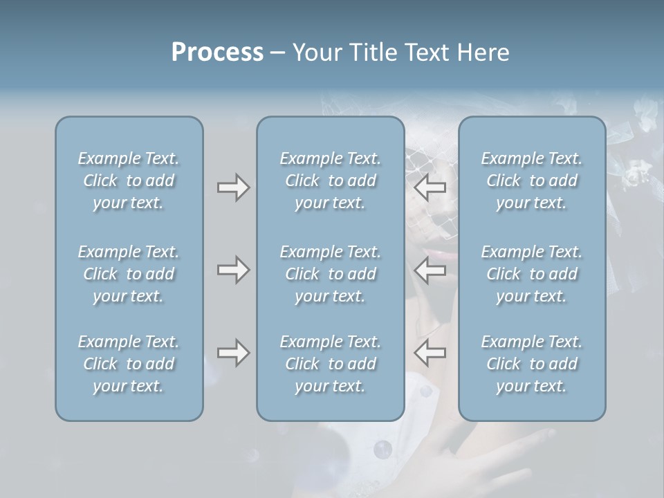 Female Girl Beauty PowerPoint Template