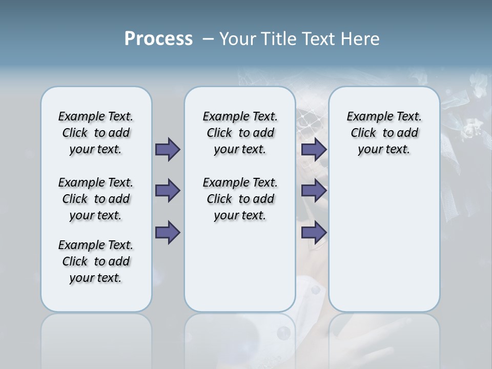 Female Girl Beauty PowerPoint Template