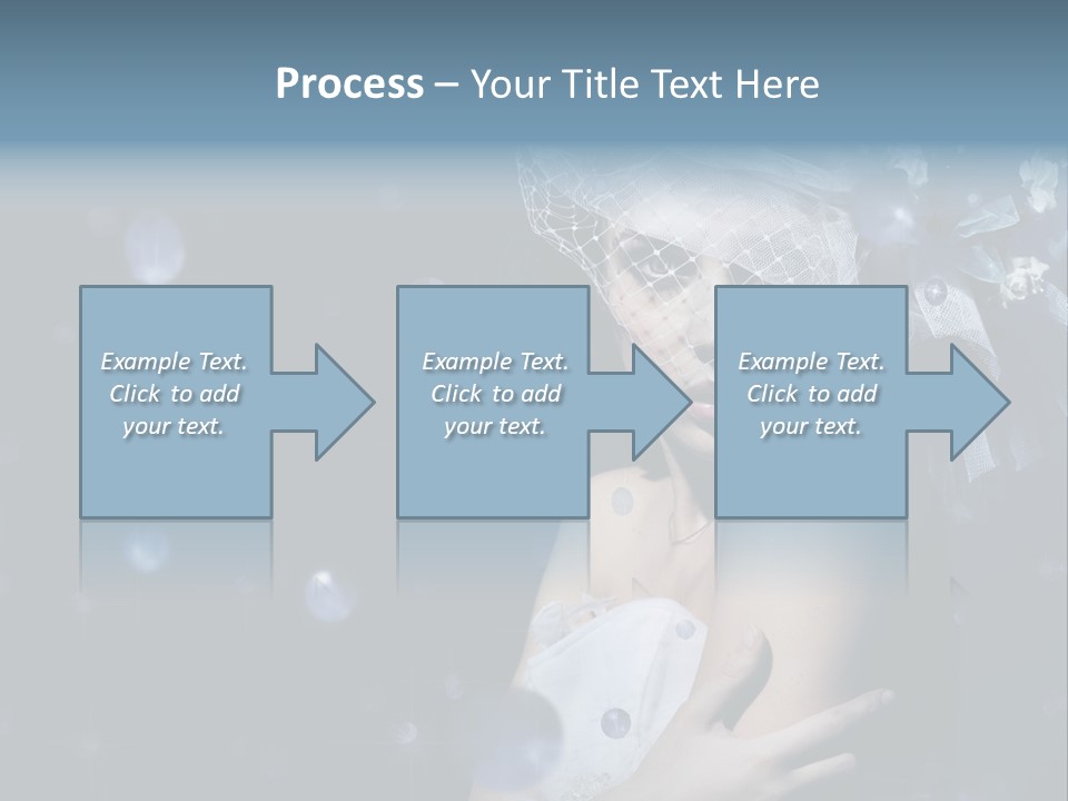 Female Girl Beauty PowerPoint Template