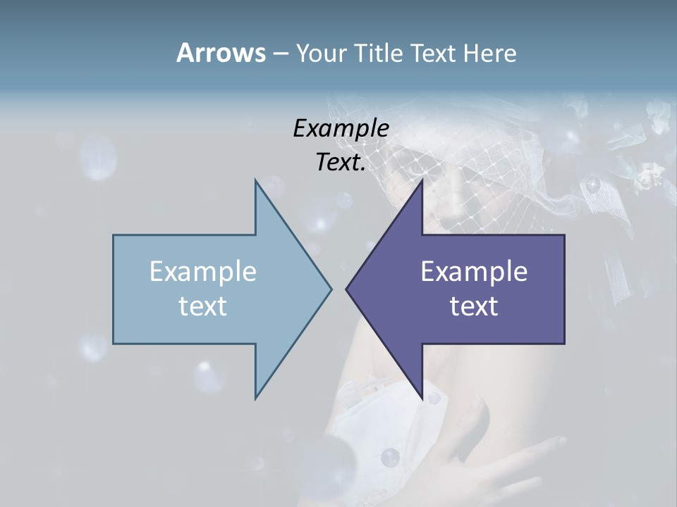 Female Girl Beauty PowerPoint Template