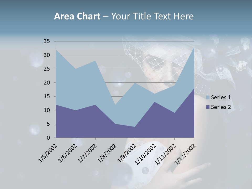 Female Girl Beauty PowerPoint Template
