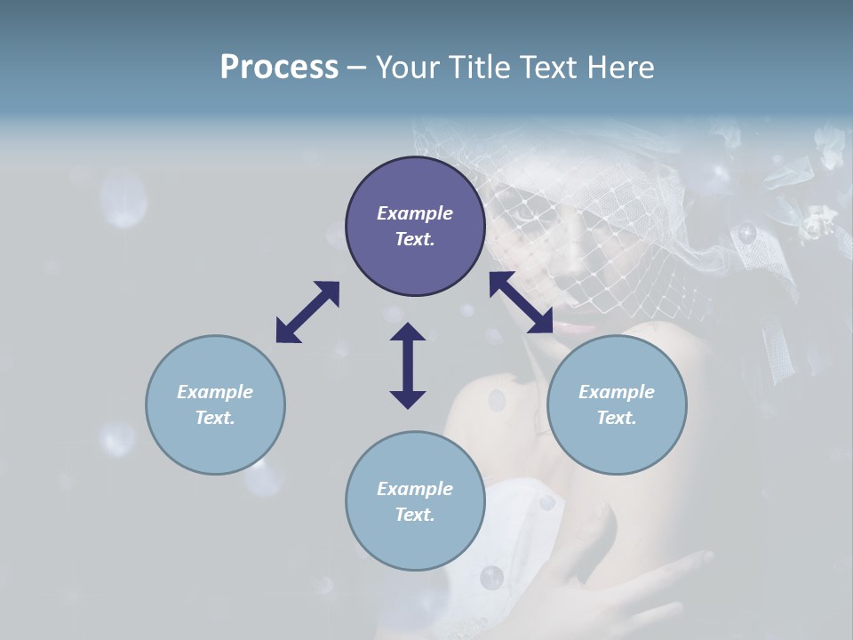 Female Girl Beauty PowerPoint Template