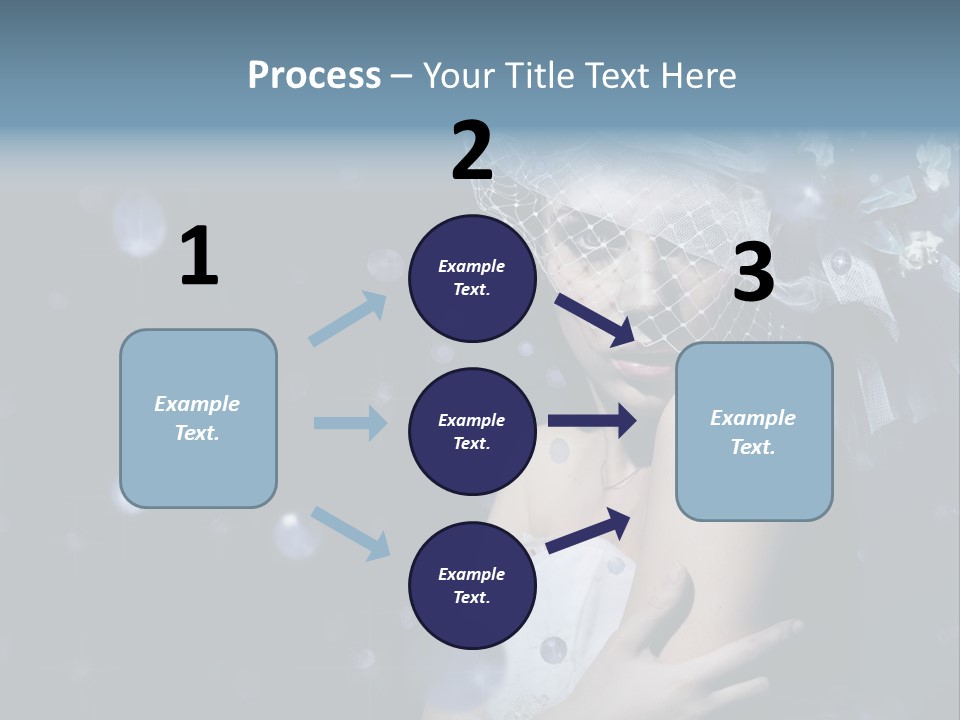 Female Girl Beauty PowerPoint Template