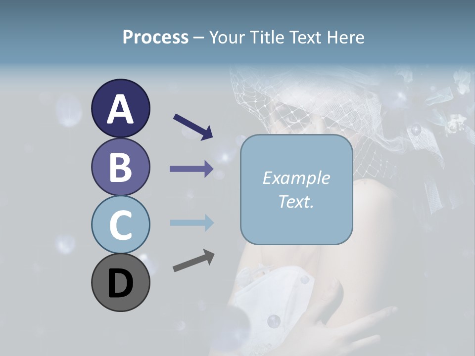 Female Girl Beauty PowerPoint Template