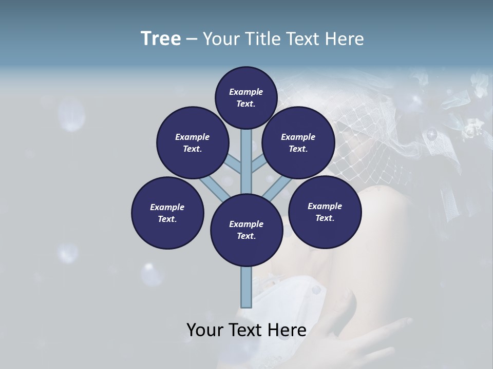 Female Girl Beauty PowerPoint Template