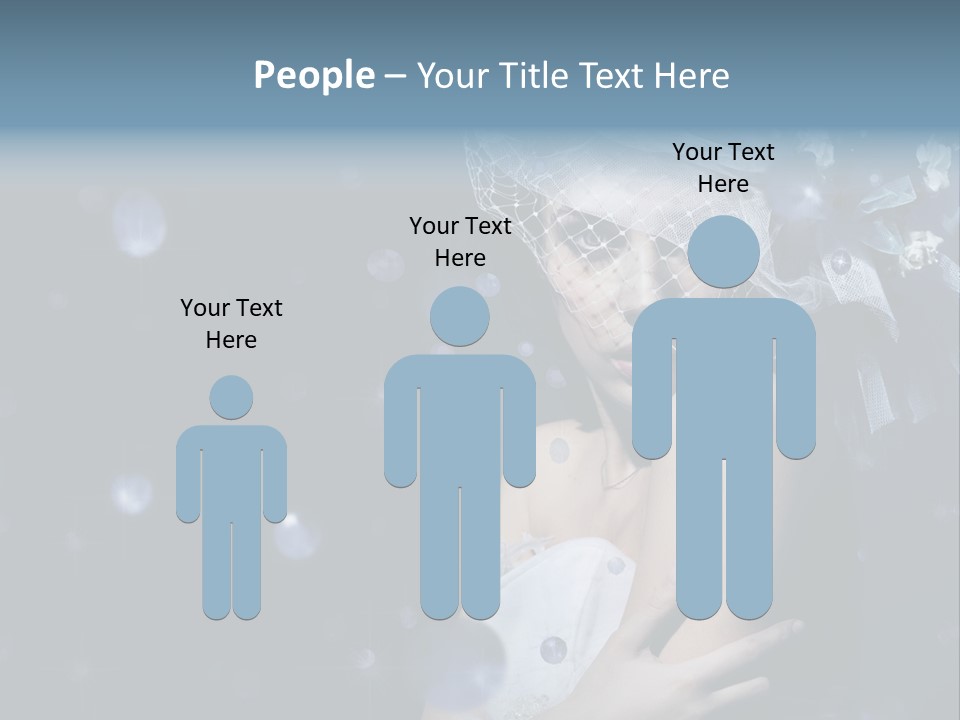 Female Girl Beauty PowerPoint Template