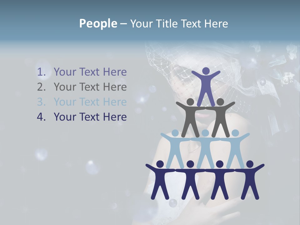 Female Girl Beauty PowerPoint Template