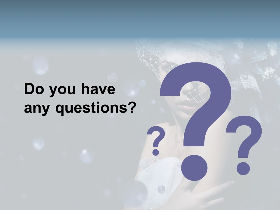 Female Girl Beauty PowerPoint Template