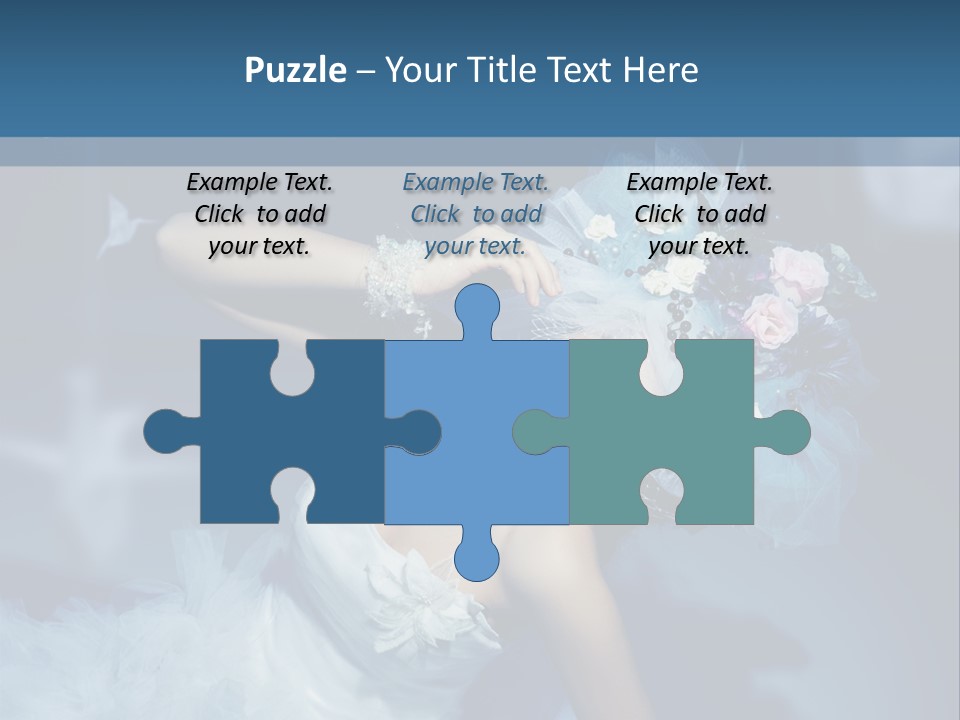 Sensuality Origami Art PowerPoint Template