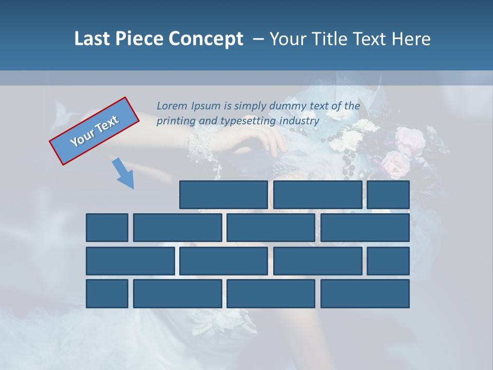 Sensuality Origami Art PowerPoint Template