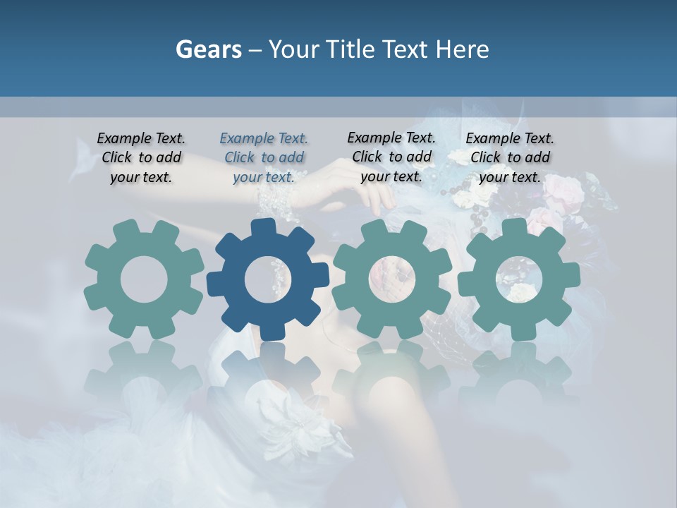 Sensuality Origami Art PowerPoint Template