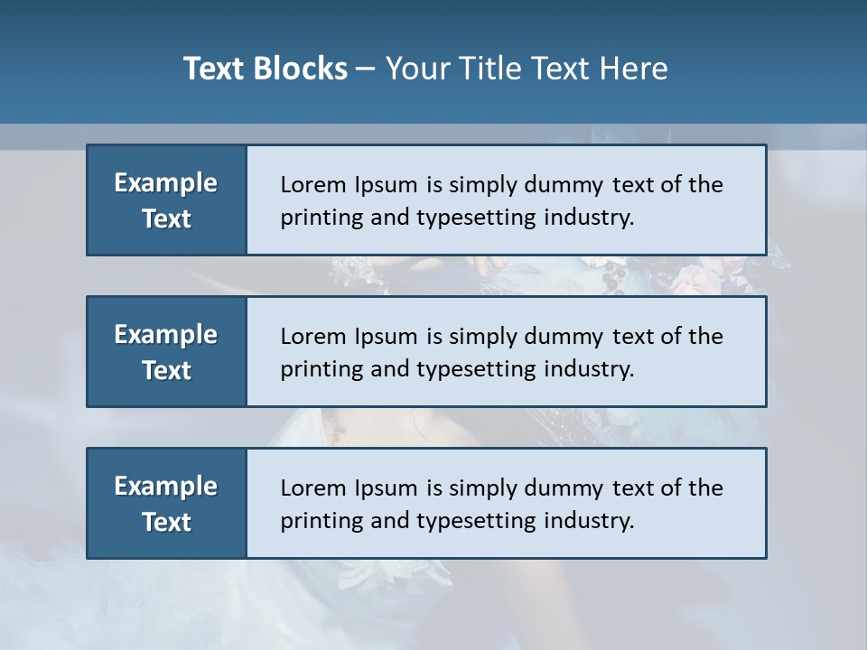 Sensuality Origami Art PowerPoint Template