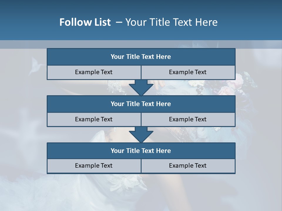 Sensuality Origami Art PowerPoint Template