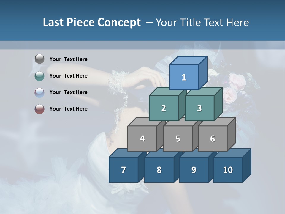 Sensuality Origami Art PowerPoint Template