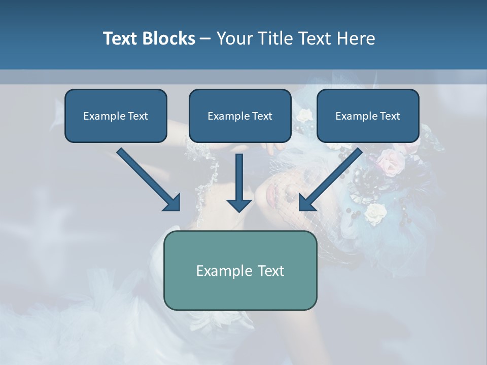 Sensuality Origami Art PowerPoint Template