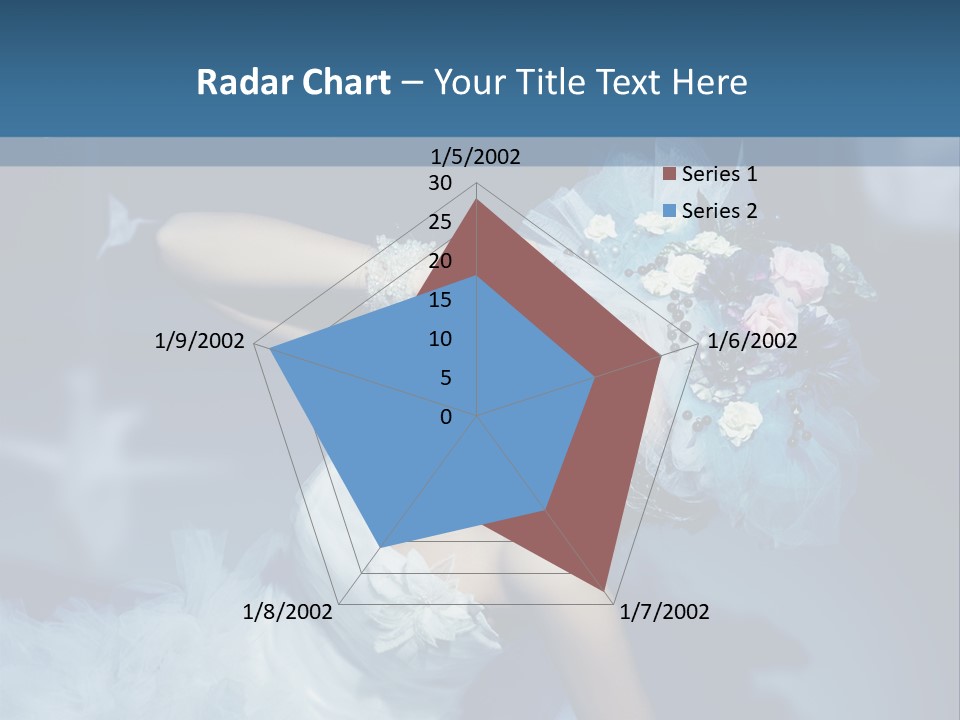 Sensuality Origami Art PowerPoint Template