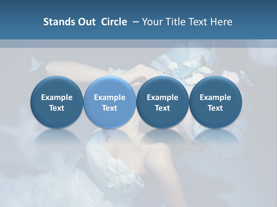 Sensuality Origami Art PowerPoint Template