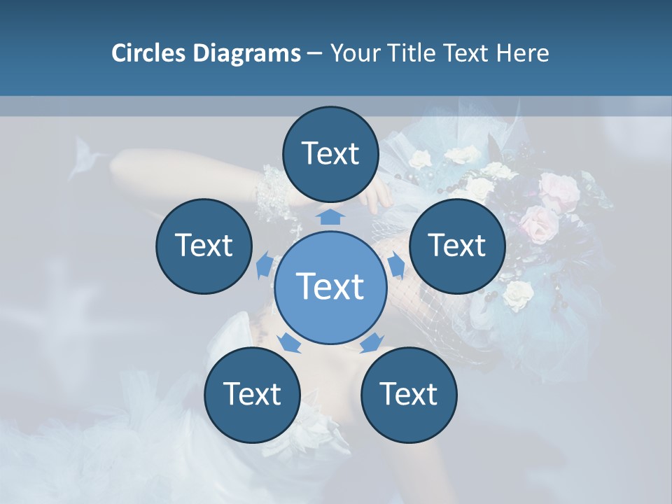 Sensuality Origami Art PowerPoint Template