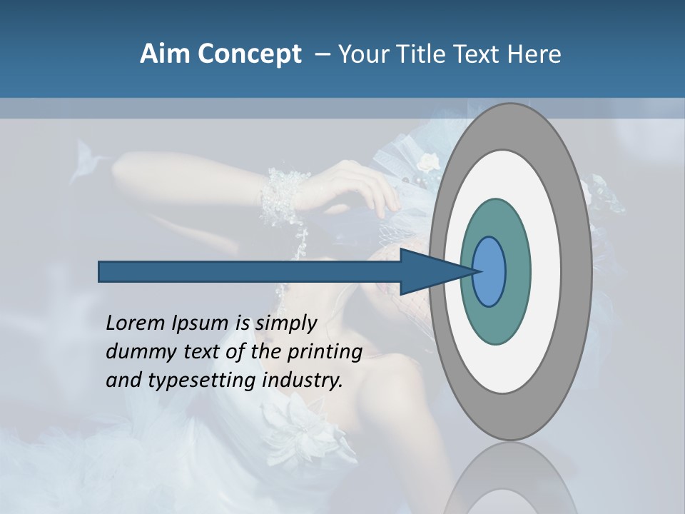 Sensuality Origami Art PowerPoint Template