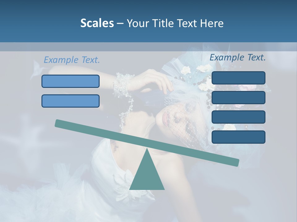 Sensuality Origami Art PowerPoint Template