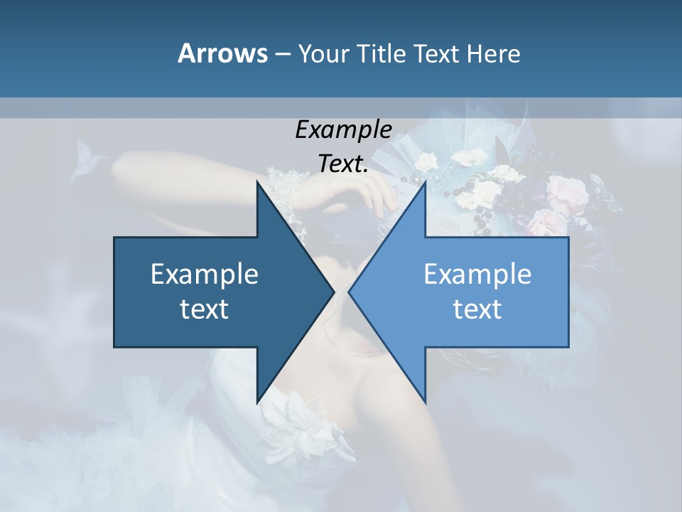 Sensuality Origami Art PowerPoint Template