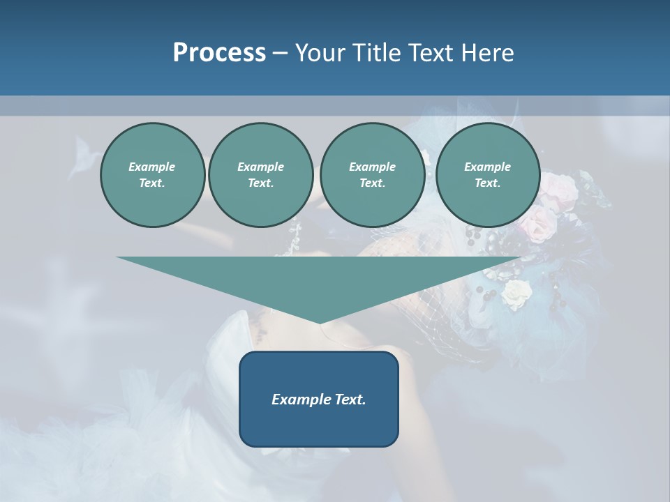 Sensuality Origami Art PowerPoint Template